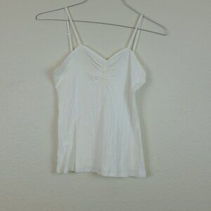 Christy Dawn White pointelle tank Top